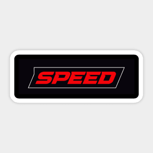 Speed Up The Speed Sticker